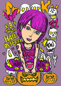 SPOOKY HALLOWEEN C/STREET SKATER 18