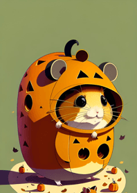 Halloween Hamster 837029