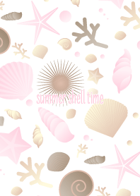 summer shell time pink J #pop
