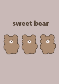 <sweet bear>