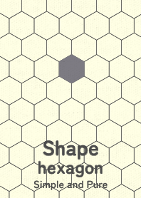 Shape hexagon Dub gray