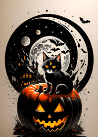 halloween cat eAAB29