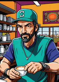 Cozy Coffee shop eAb5D2
