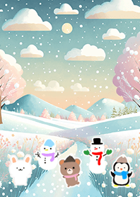 Kawaii scandinavian style(Winter-704)