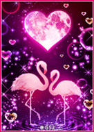 ♡恋愛運アップ♡ 幸運 ⭐︎限定出品⭐︎ 恋愛運アップ待ち受け画像 ハート2】 1か月バージョン | よるのにじ