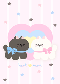 meow heart to heart (pink ver.)