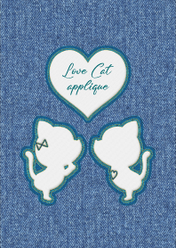 Love Cat Applique 63