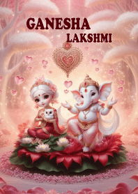 พระพิฆเนศ,พระแม่ลักษมี=รวย,รวย