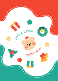 Little X'mas Muffin Bear