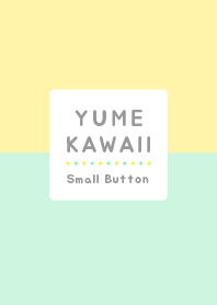 Dream Cute & Small Button/ Yellow&Green
