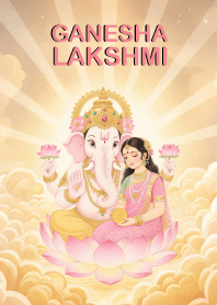 Ganesha,Lakshmi Success wealth, (JP)