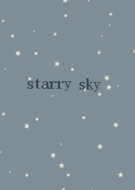 starry sky_vintageblue