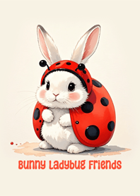 Bunny Ladybug Friends