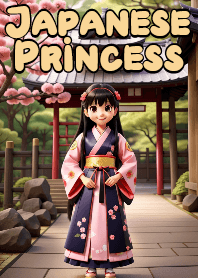 Elegant Little Japanese Princess