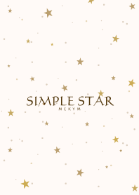 SIMPLE STAR -NATURAL YELLOW- 12