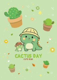 Dino Cactus Day Sweet