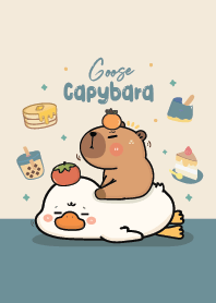 คาปิบาร่า & ห่านเลิฟๆ :D