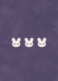 sleeping rabbit.(dusty color7-08)