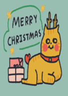 關於我的橘貓生活,豆皮君 聖誕節快樂2