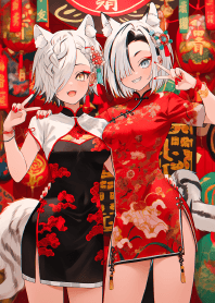 可愛貓娘來拜年 2