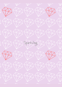 Sparkling Diamonds3 light purple JP