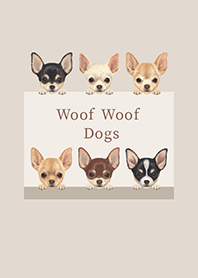 Woof Woof Dogs - Smooth Coat Chihuahua -