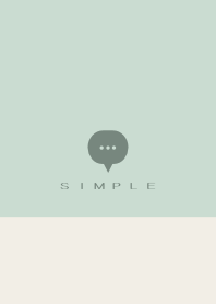 SIMPLE(beige green)V.1381b