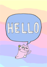 Bonjour cat