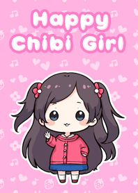 Happy Chibi Girl