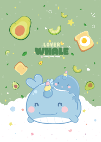 Whale Unicorn Avocado Fruit Cutie Kawaii