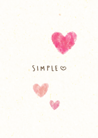 Watercolor heart Japanese paper9 J