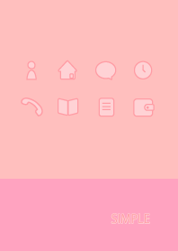 Adult Simple / Coral Pinks g