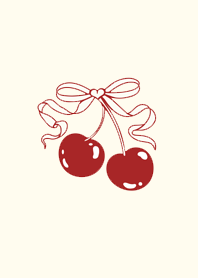 cherry bow bow