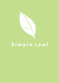 simple leaf theme