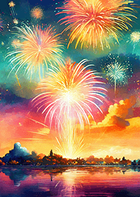 Beautiful Fireworks Theme#226