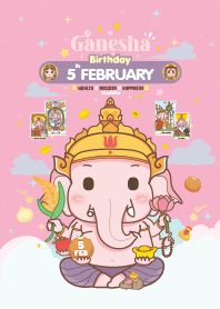 Ganesha x February 5 Birthday