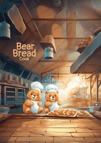 cute Bear in Bread Factory 2