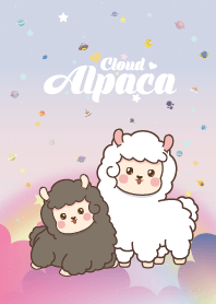 Alpaca Cloud Galaxy Pastel