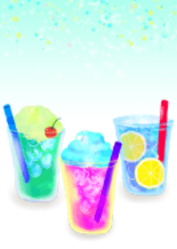 ひんやりスイーツ ドリンク Line 着せかえ Line Store