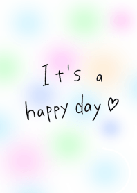 It's a happy day!
