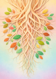 Pastel Roots of Life