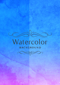 Watercolor painting light blue design
