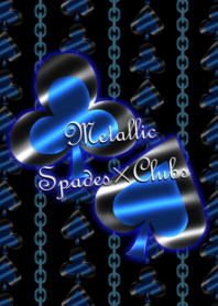 Metallic Spades&Clubs