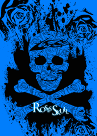 Roses Skull[blue]
