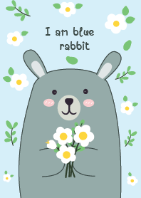 I am blue rabbit No.1