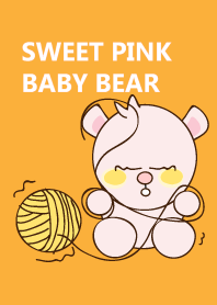 Sweet pink baby bear 44