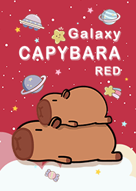 水豚/浩瀚星空/紅色