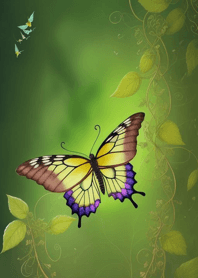 Kupu-kupu Bahagia YMcxQ