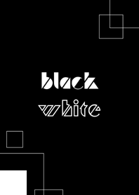 Black■□White