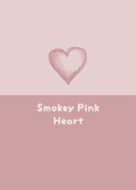 Simple Smoky Pink Heart*